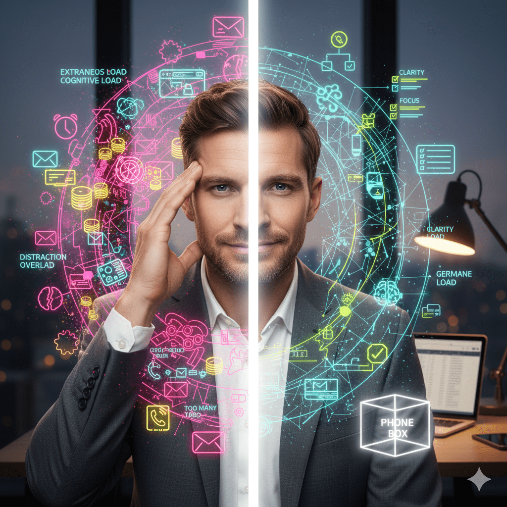 Cognitive Load Challenge: 3 Lists to Master Mental Capacity