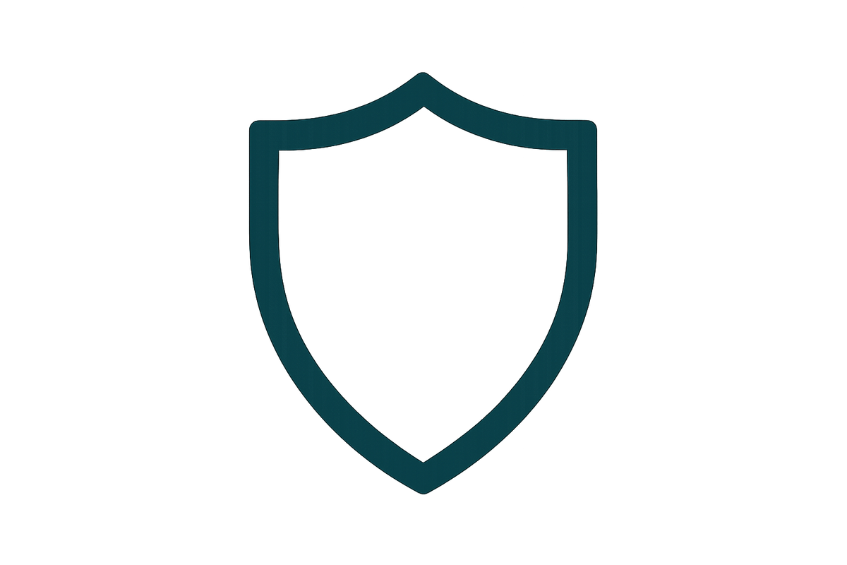a icon of a shield portraying protection and safety