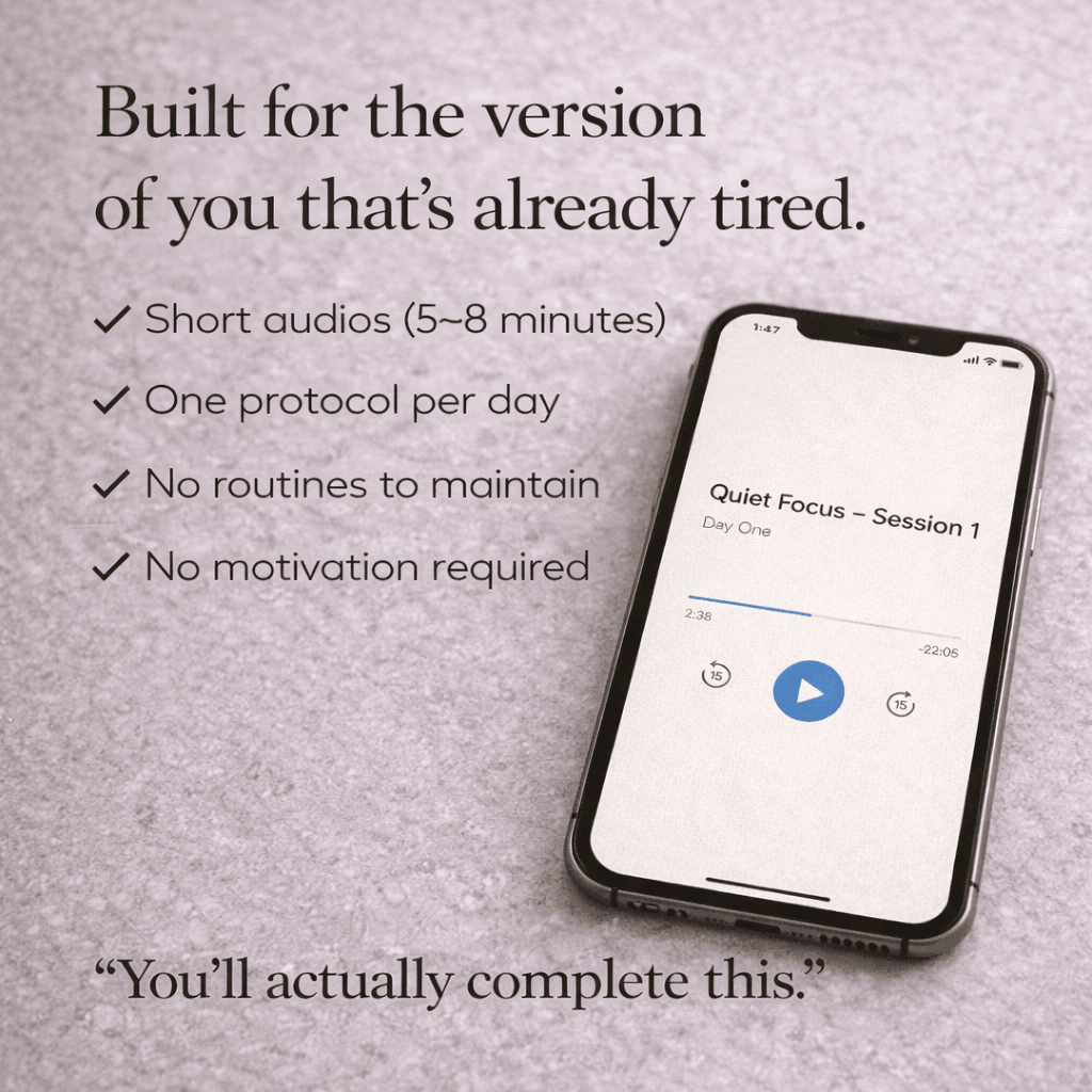 The Quiet Focus System